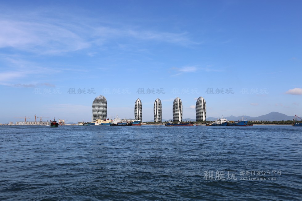 三亞旅游游艇租賃，三亞港至東島航線