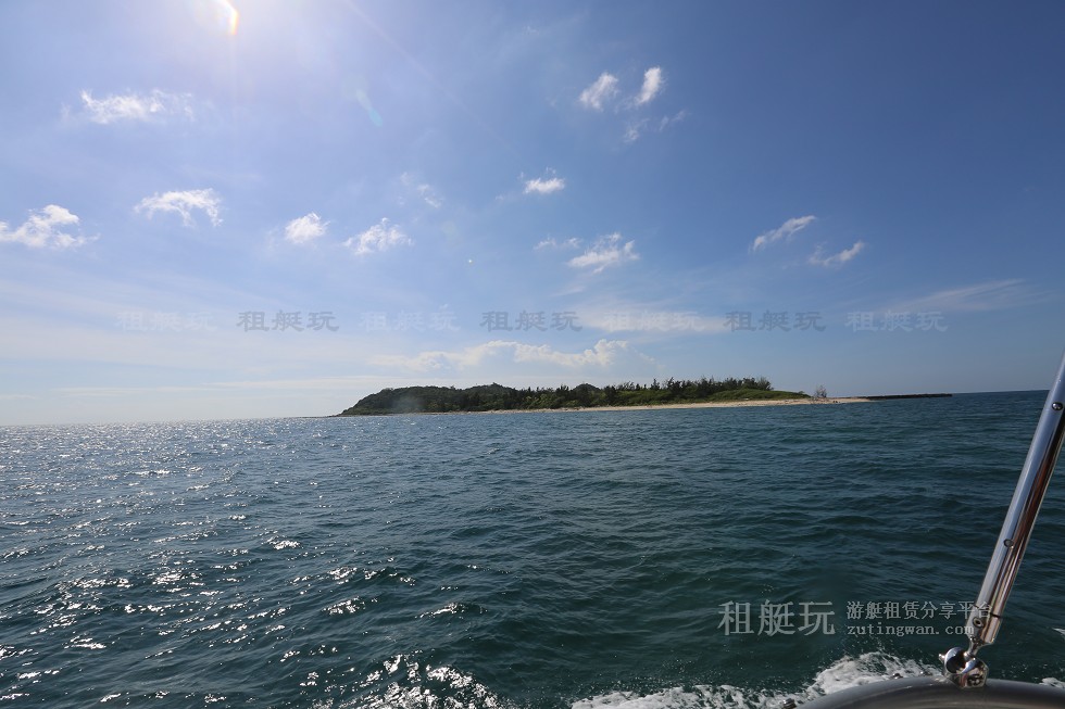 三亞旅游游艇租賃，三亞港至東島航線