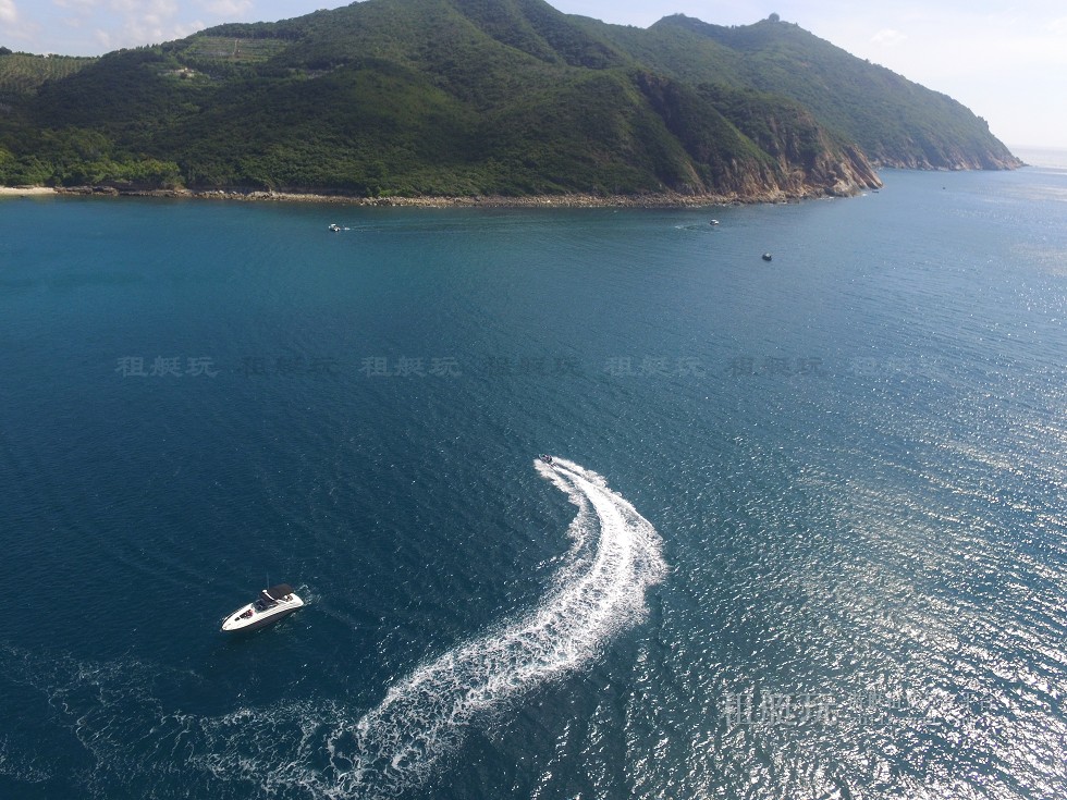 三亞旅游游艇租賃，三亞港至三亞角航線