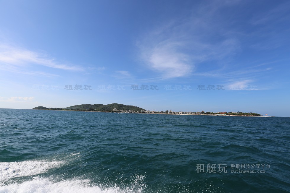 三亞旅游游艇租賃，三亞港至西島航線