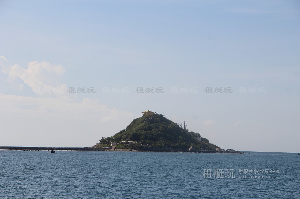 三亞旅游游艇租賃，三亞港至西島航線